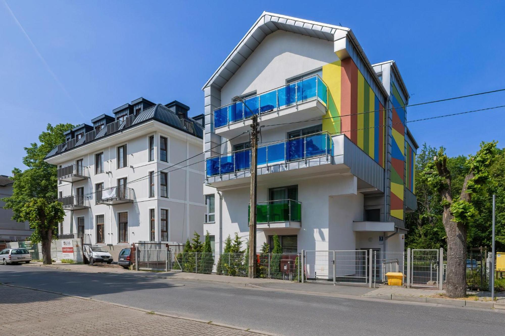 Kolorowe Balkony - Stylowy Apartament Nad Morzem By Noclegi Renters Miedzyzdroje Dış mekan fotoğraf